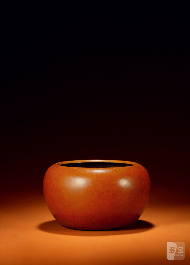 明末·红铜薄胎佛钵